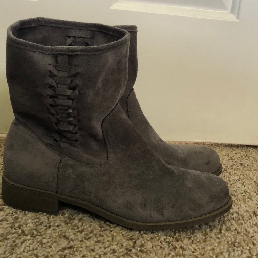 Gray Boots